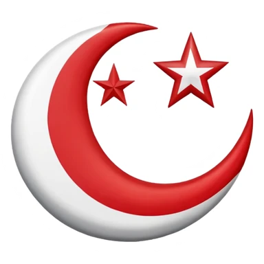 north cyprus flag emoji  sticker