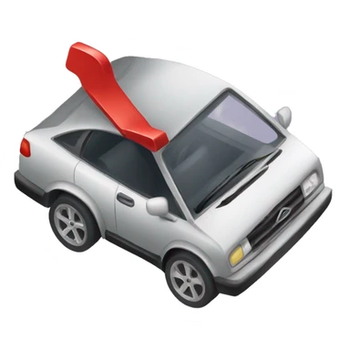 Car accelerator pedal sticker