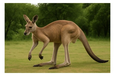 Kangaroo sticker
