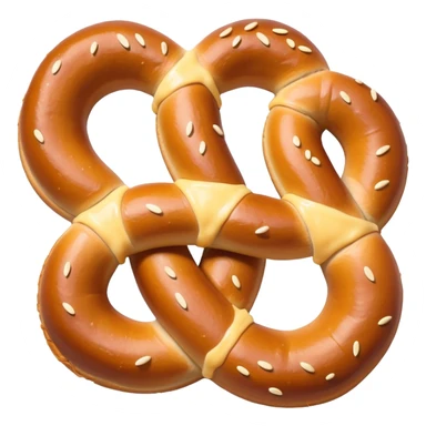 Bavarian ore Bavarian pretzel with honey mustard tBavarian pretzel with honey mustards with cheese   sticker