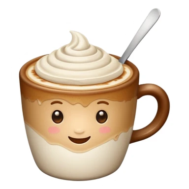  milk latte cup sticker