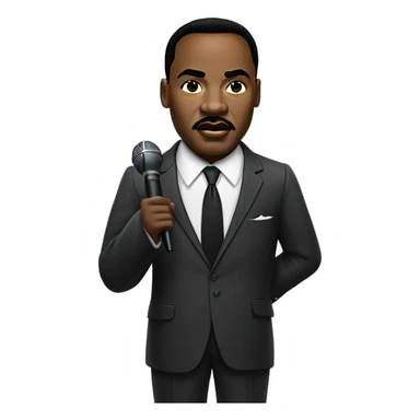 martin luther king jr sticker