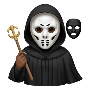 Ghostface from the Scream movie sticker
