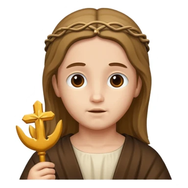 Child Jesus WITHOUT beard sticker