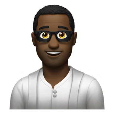 Pdiddy at a party with women sticker