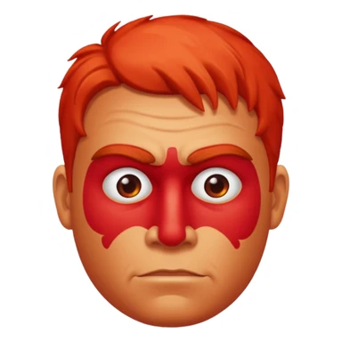 Doug sunburnt sticker