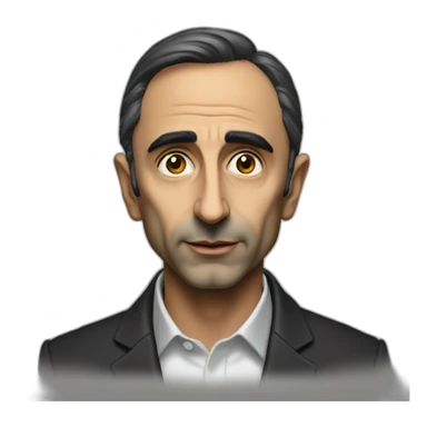 Eric Zemmour noir sticker