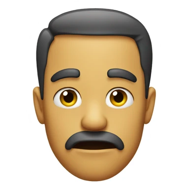 disgusted face more  sticker