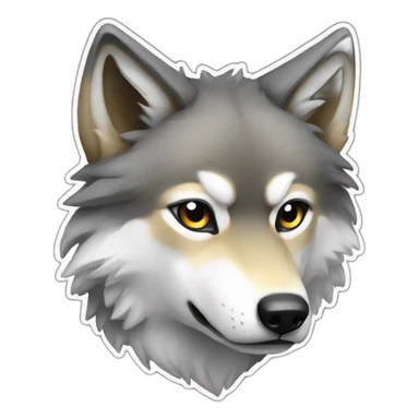 Bangchan wolf sticker