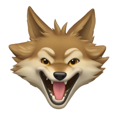 jackal laughg sticker