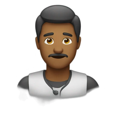 person saying no sticker