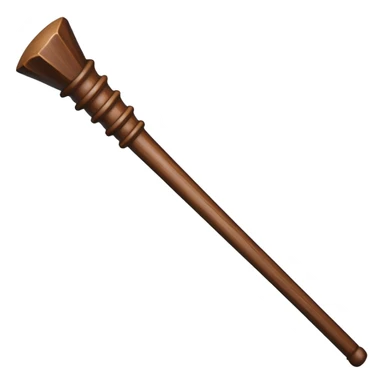 A wand that says supercalifragilisticexpialidocious sticker