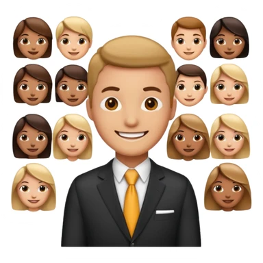 Employee branding emoji sticker