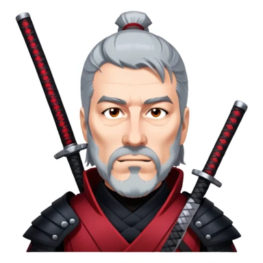 Fierce Samurai sticker