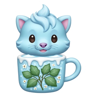 Chospin-Mnccino-Firret-Ivy-Floral-Barney-Ice-Fakémon-creature  sticker
