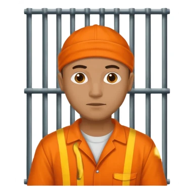 prison with a man sticker