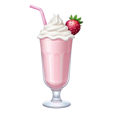 Strawberry milkshake aesthetic  sticker