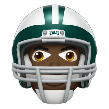 nfl eagles played sticker