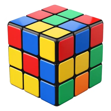 Кубик рубика sticker