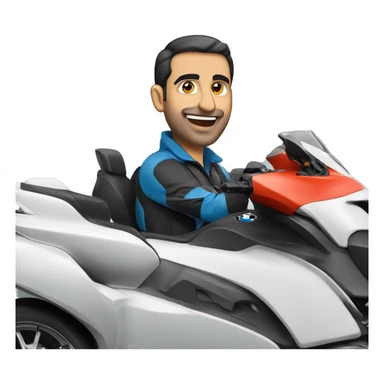 armenian guy driving bmw sport competition  sticker