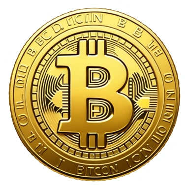 Creat a bitcoin emoji using official bitcoin logo  make it possible to copy sticker