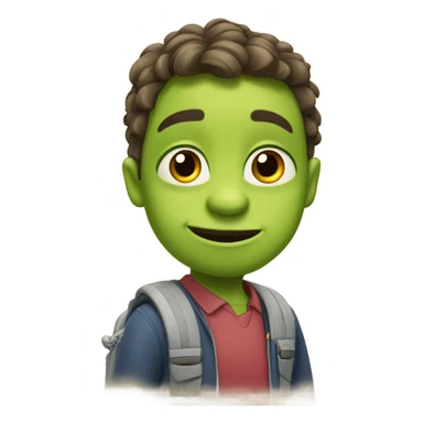Sherk go to school sticker