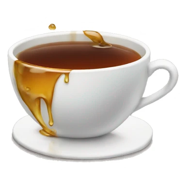 Spill the tea sticker