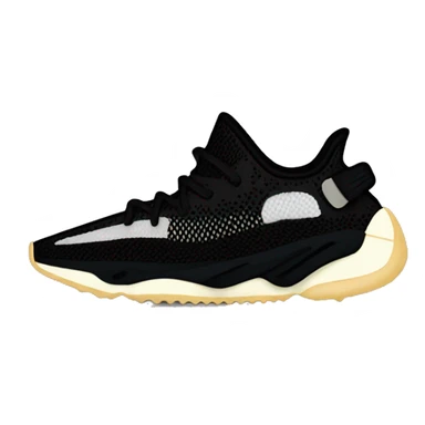 Yeezy Foam Runner 'Onyx' sticker