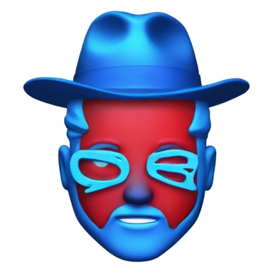 Red and blue fluorescent CD sticker