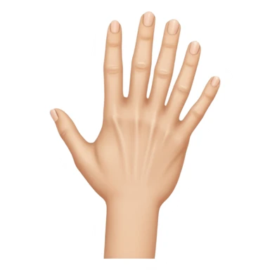 rear of veiny fist backview sticker