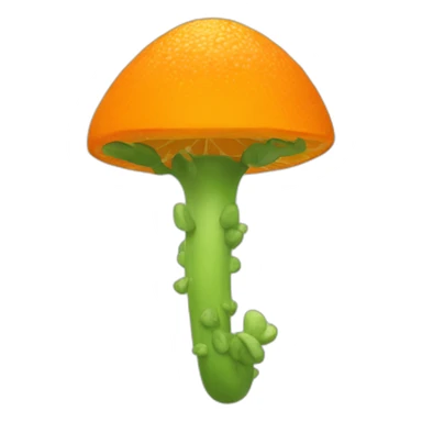 Orange-mini-gondendoodle sticker