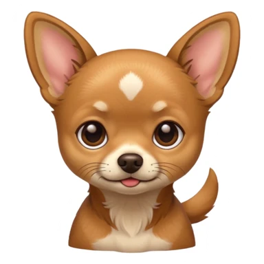 Chihuahua color café sticker