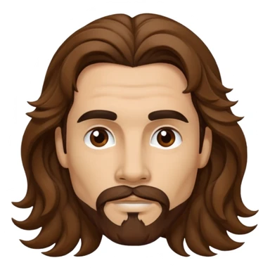 Kevin Richardson with long hair sticker