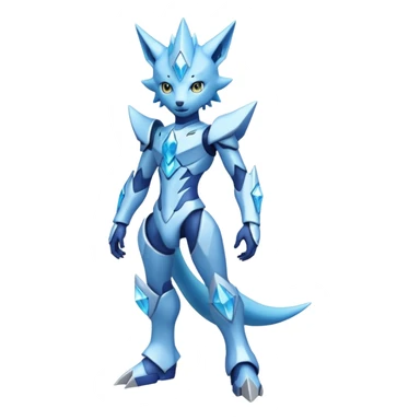 
Amaura-Fakémon-Digimon-fusion (full body) sticker