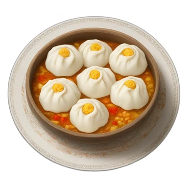 Georgian food Khinkali sticker