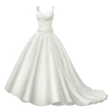 A wedding dress sticker