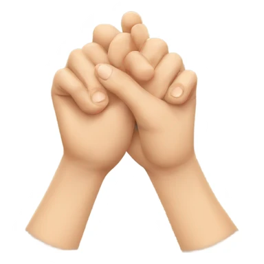 two russian hands "greeting each other" sticker