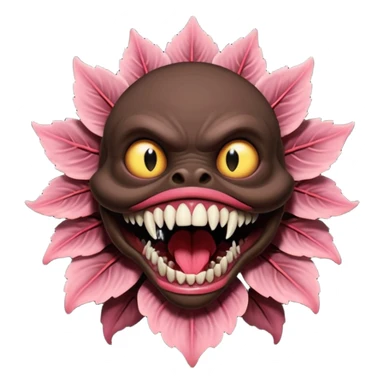 Demogorgon stranger things  sticker