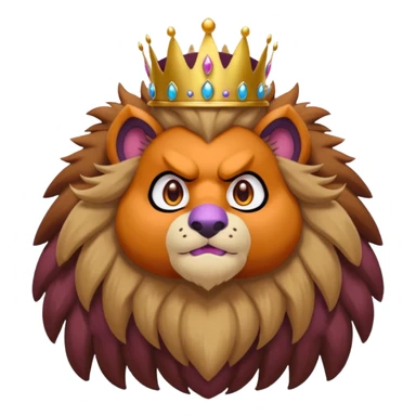 Big Brownish Divine Entei-Venonat-god sticker