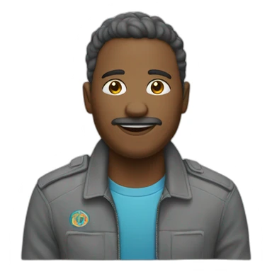 Un humain qui fait caca sticker