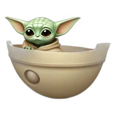baby-yoda-egg-ship sticker