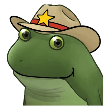 cowboy hat sticker