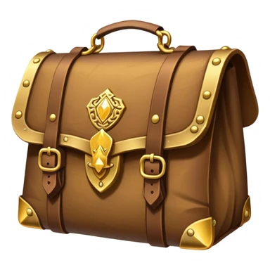 medieval dnd bag item icon sticker