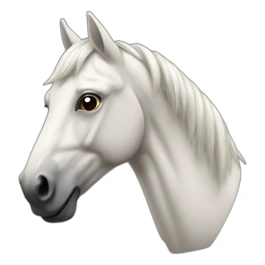 Tête de cheval sticker