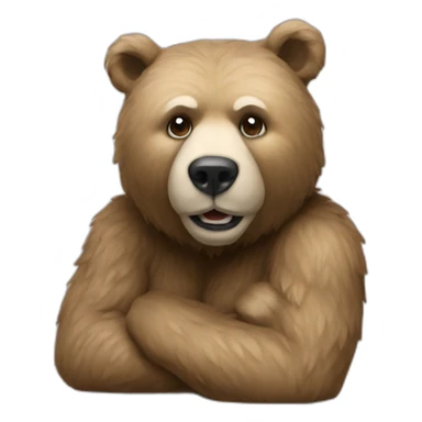 berlin bear sticker
