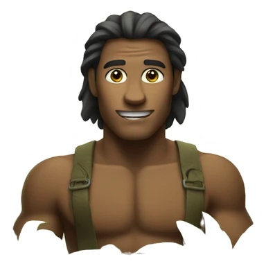 jungle with tarzan in it sticker