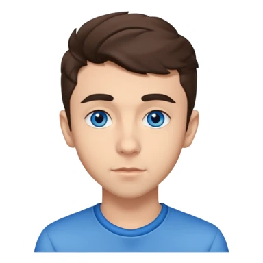 Nathan Sykes with blue eyes sticker
