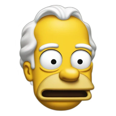 Metro-Goldwyn-Mayer logo with Homer simpson sticker