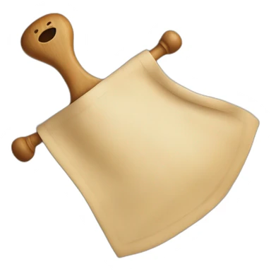 rolling pin and apron sticker