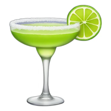 Margarita big glass sticker
